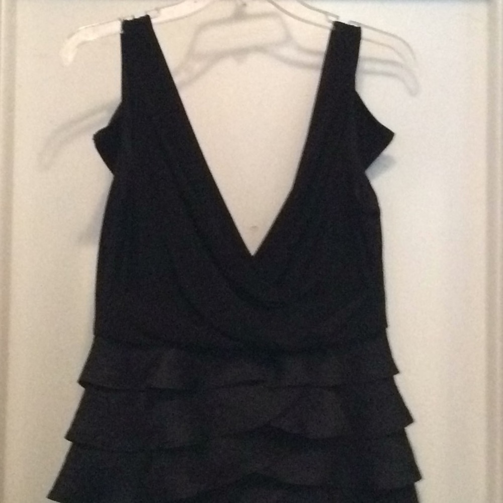 Black cocktail dress
